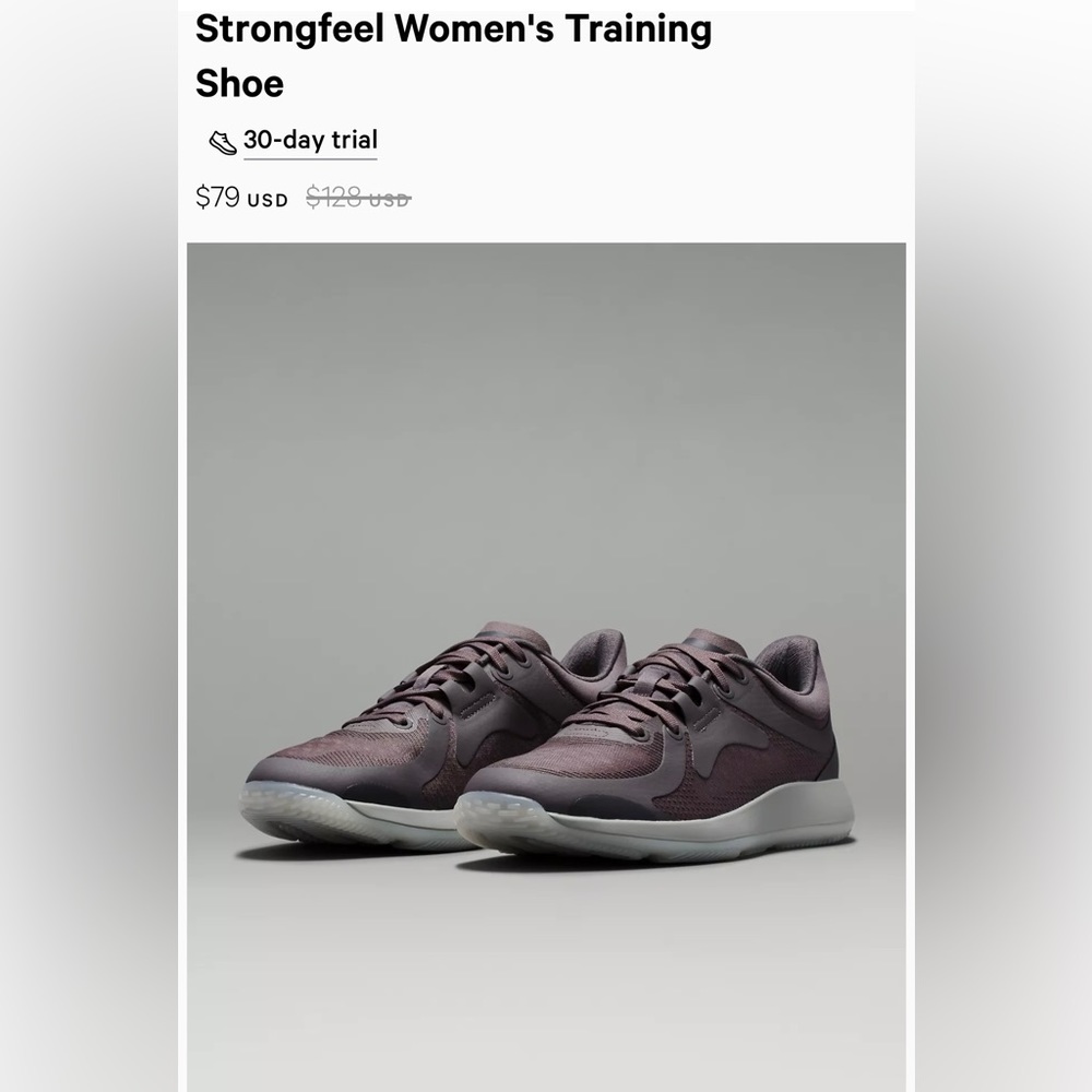 Lululemon Women’s Strongfeel Training shoe size 9